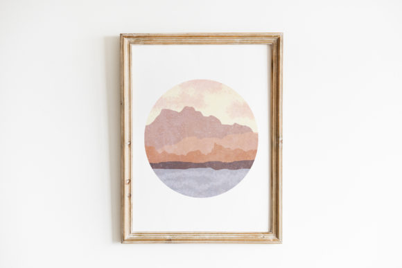 Download Printable Wall Art Boho Mountain Poster - Wall art boho Collection